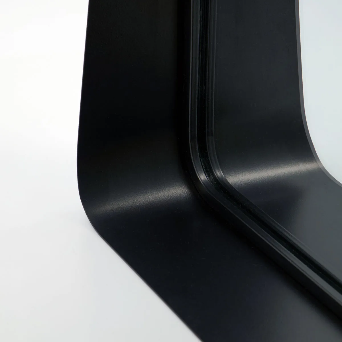 Specchio Pejo con cornice 45x60 cm, Nero antico House Doctor