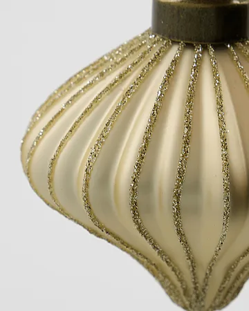 Spin decorazione natalizia set da 4 - Champagne - House Doctor