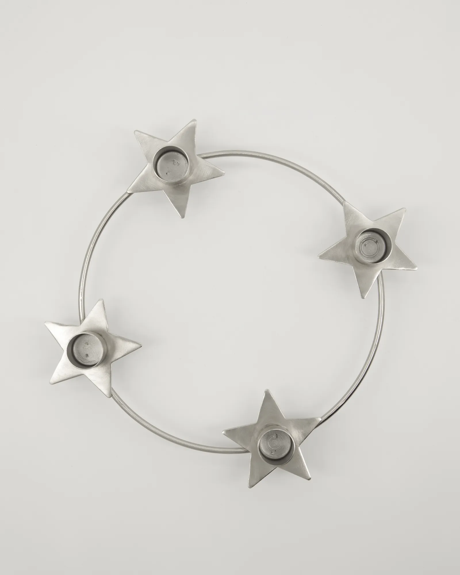 Stage portacandele dell’Avvento, Ø24 cm, Argento House Doctor