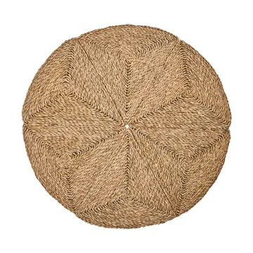 Star tappeto per albero di Natale, Ø100 cm - Natura - House Doctor
