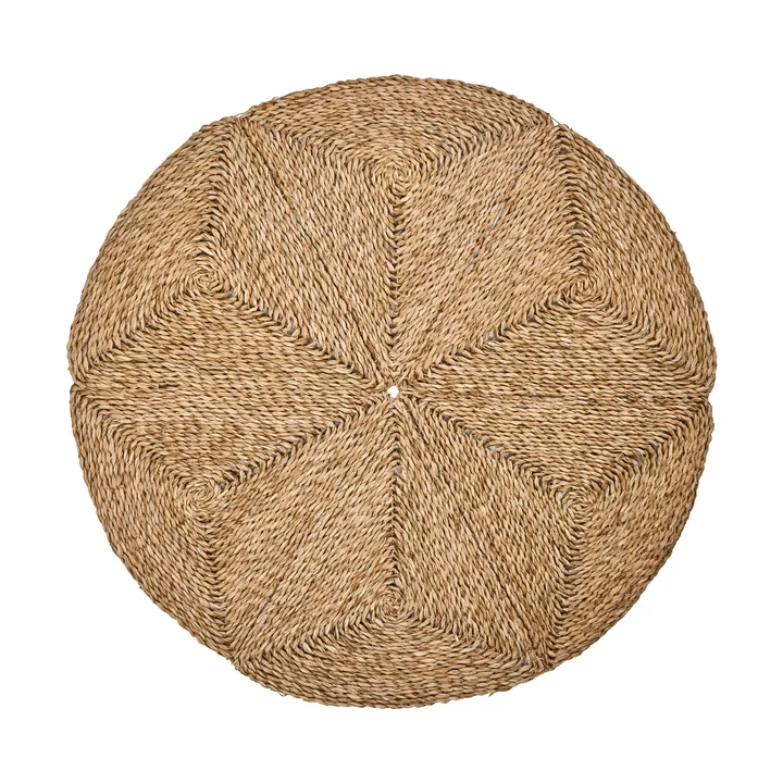 Star tappeto per albero di Natale, Ø100 cm - Natura - House Doctor