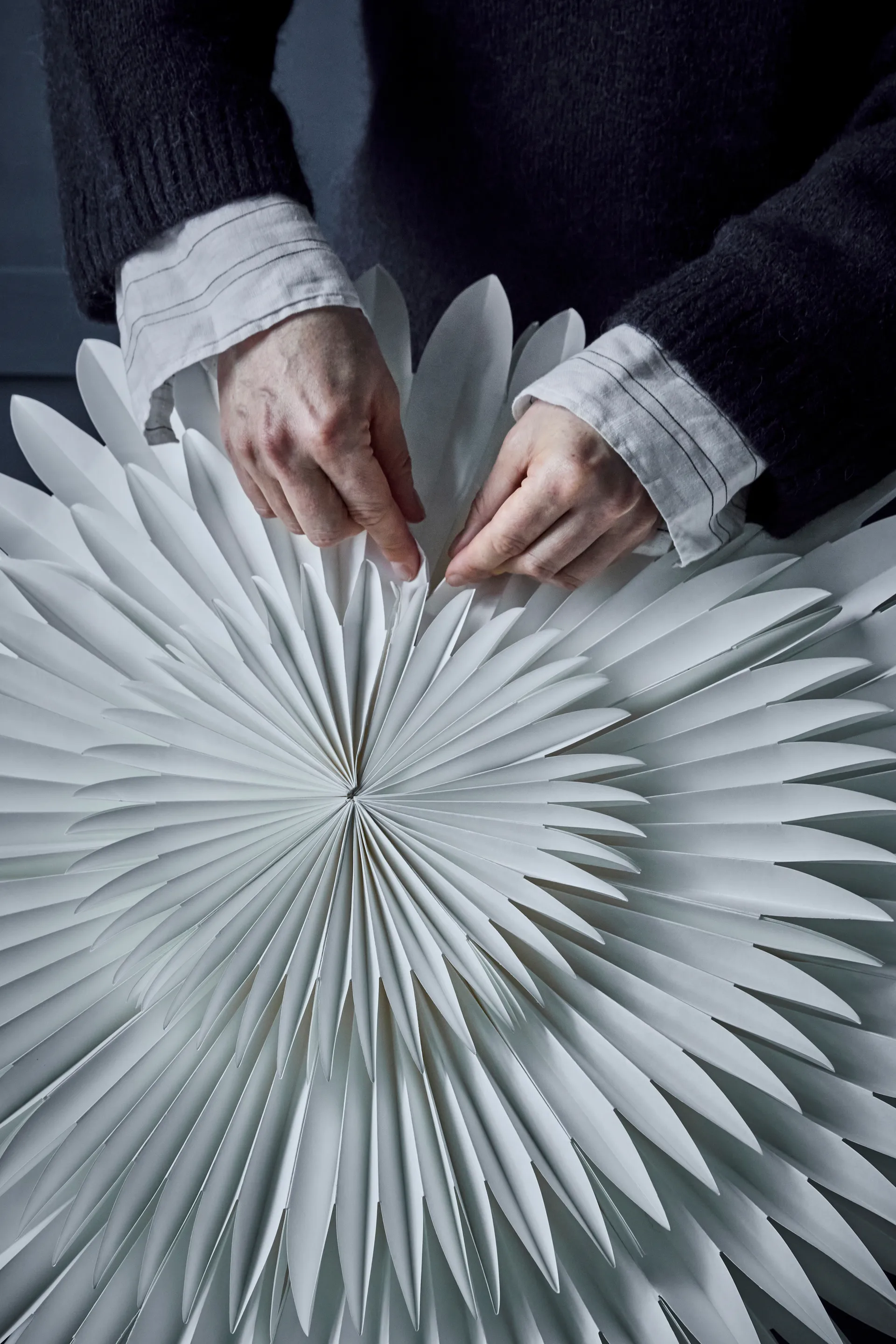 Stella di Natale Layer Ø60 cm, Bianco House Doctor