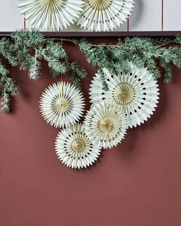 Stelle decorazioni natalizie 3 pezzi - Off-White, Ø20 cm - House Doctor