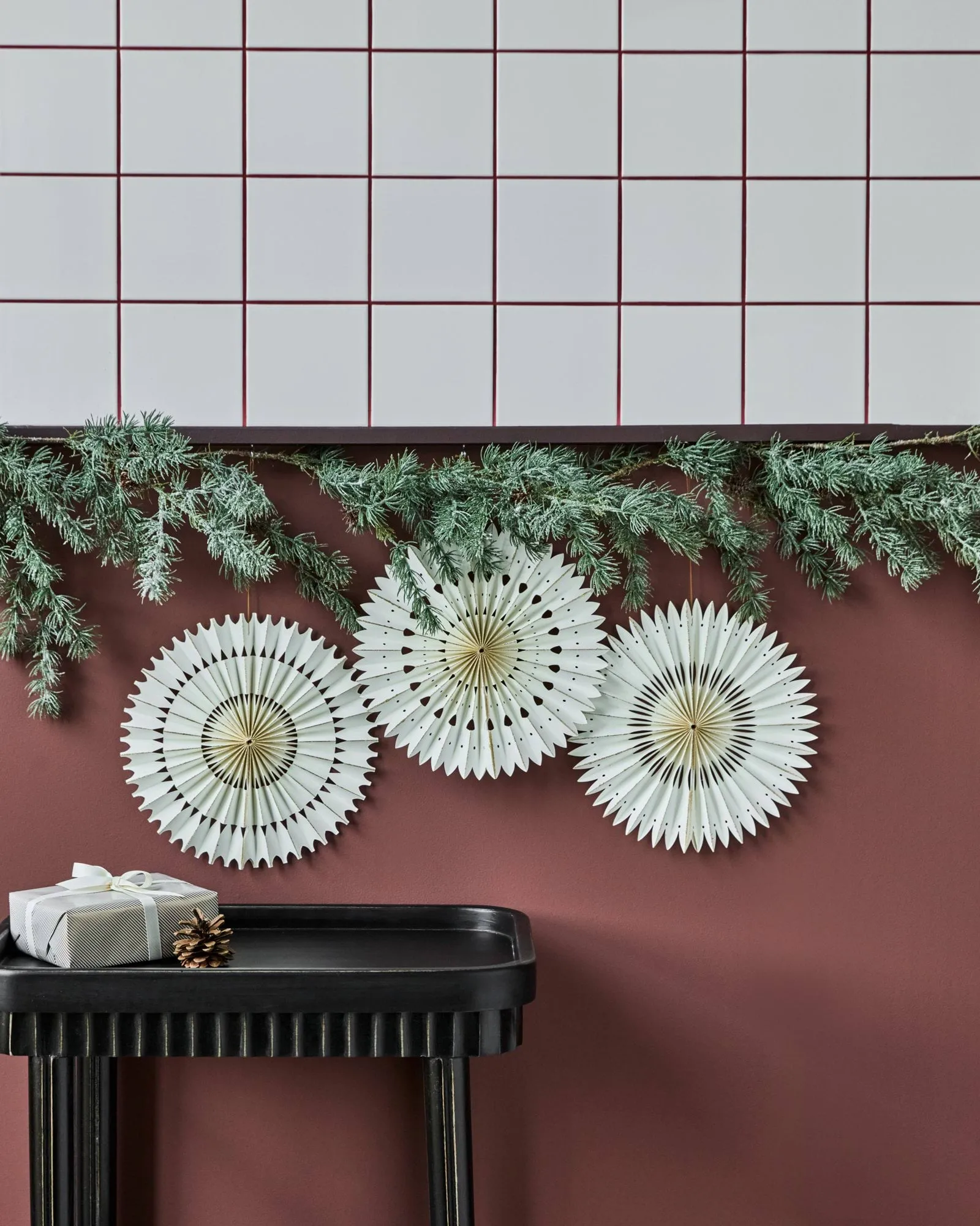 Stelle decorazioni natalizie 3 pezzi, Off-White, Ø30 c, House Doctor