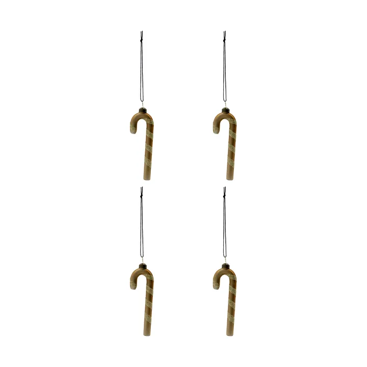 Stick decorazione natalizia 4 pezzi - Oro - House Doctor