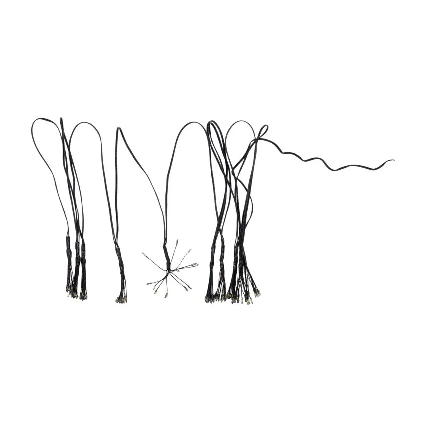 Stringa di luci Stars 2,7 m, Nero House Doctor