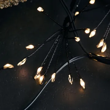 Stringa di luci Stars 2,7 m - Nero - House Doctor