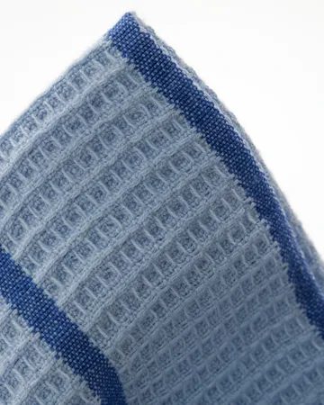 Strofinaccio Rena - Azzurro-blu, 30x30 cm, confezione da 2 - House Doctor