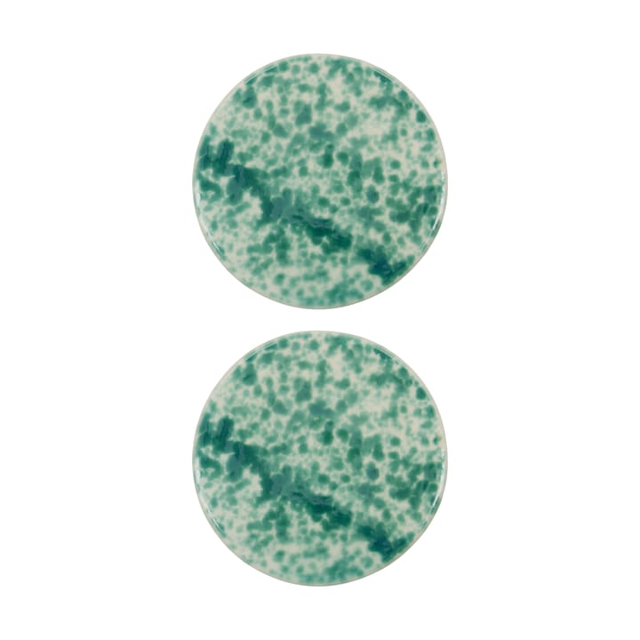Tagliere da portata Diva Ø15 cm - Verde - House Doctor