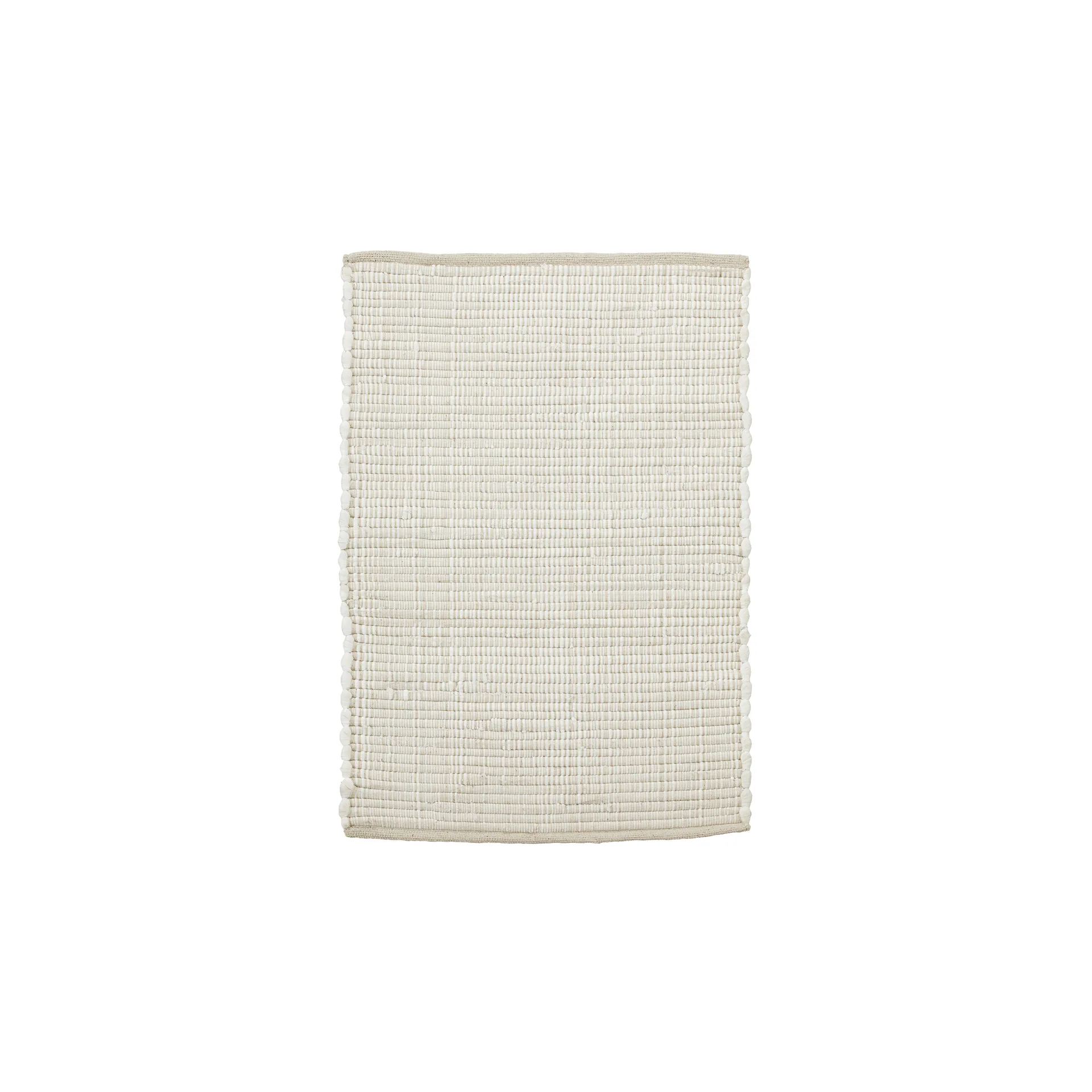 Tappeto Chindi 60x90 cm, bianco House Doctor