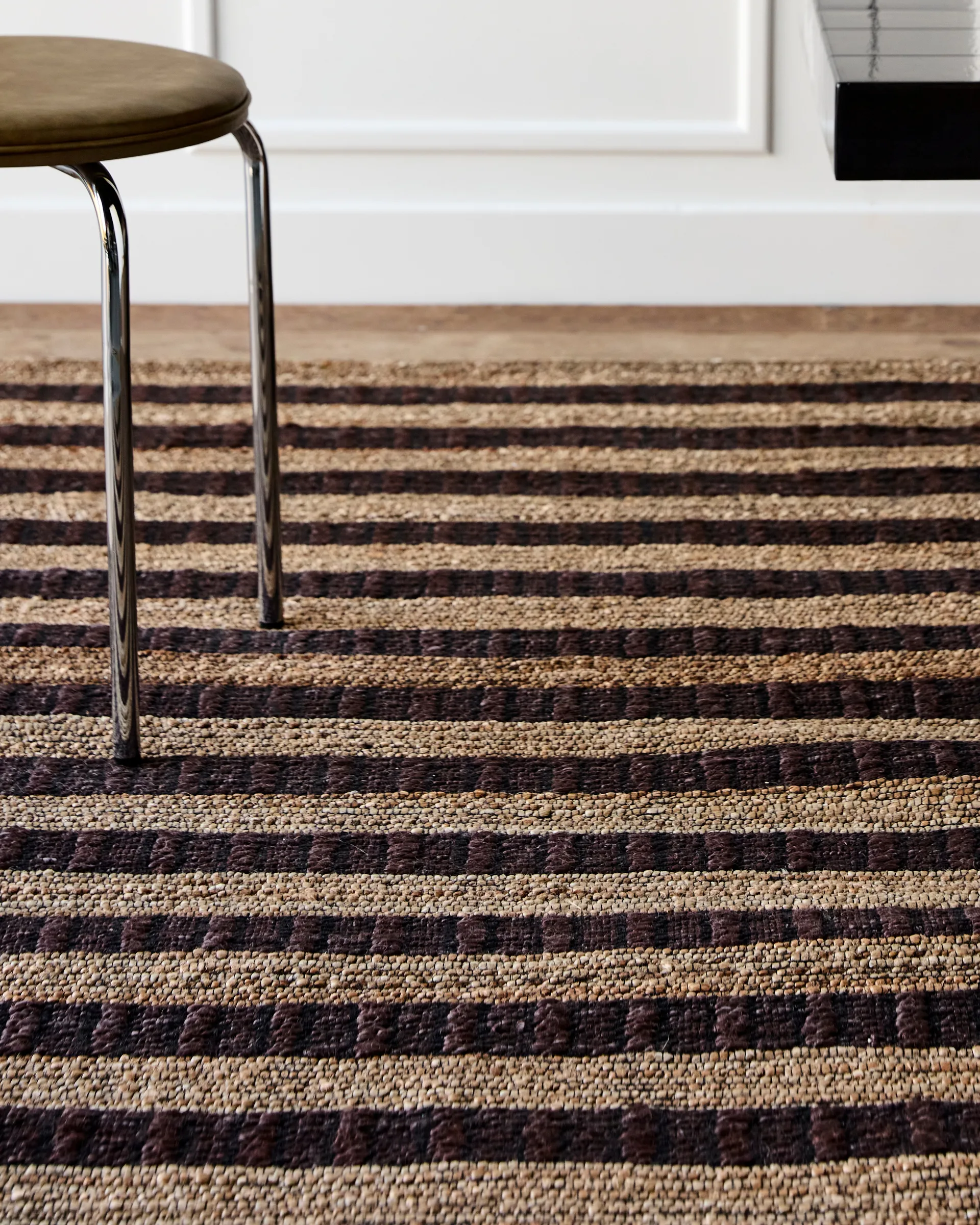 Tappeto marrone-naturale Block , 160x230 cm House Doctor