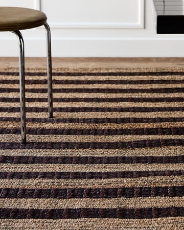 Tappeto marrone-naturale Block  - 160x230 cm - House Doctor