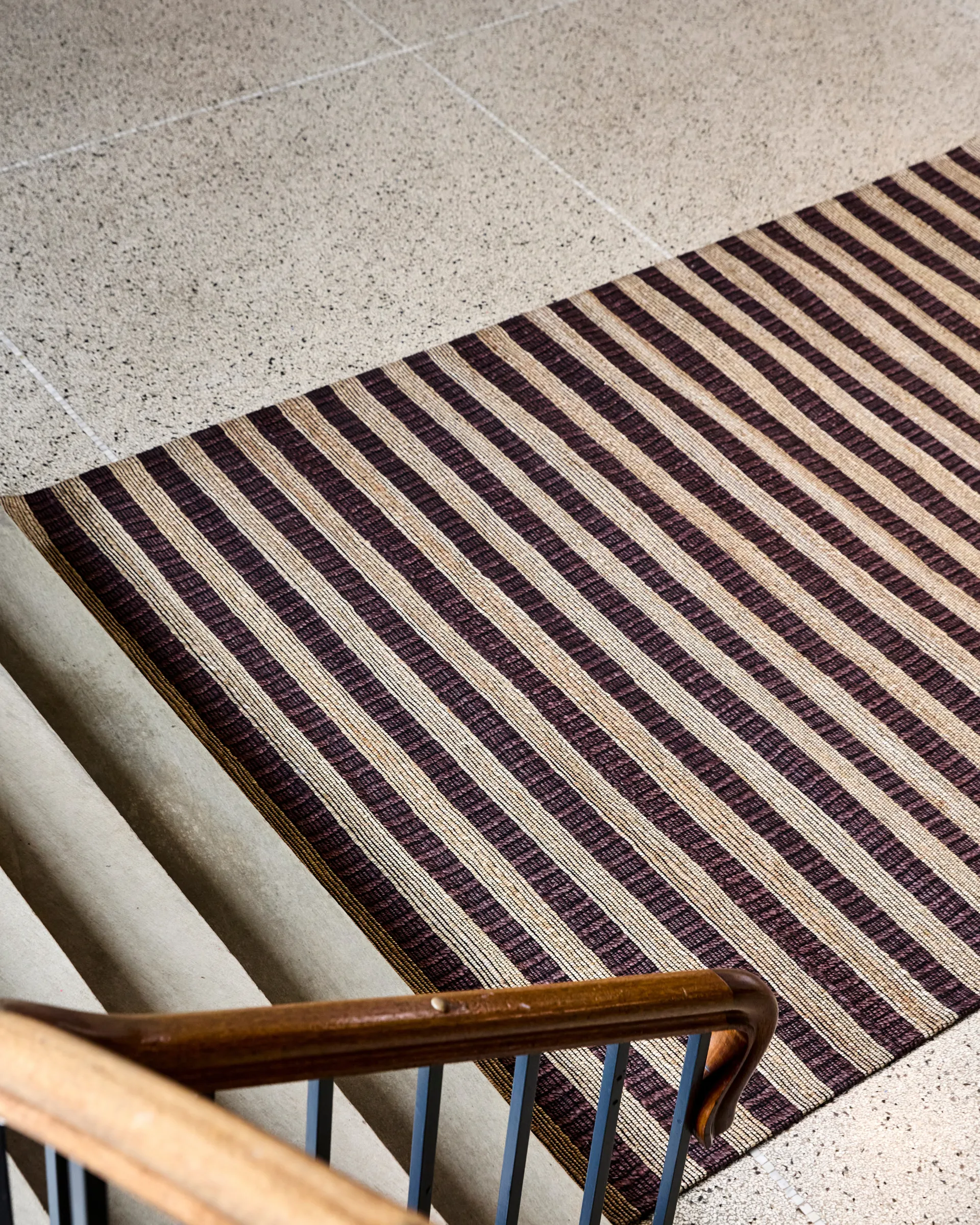 Tappeto marrone-naturale Block , 200x300 cm House Doctor