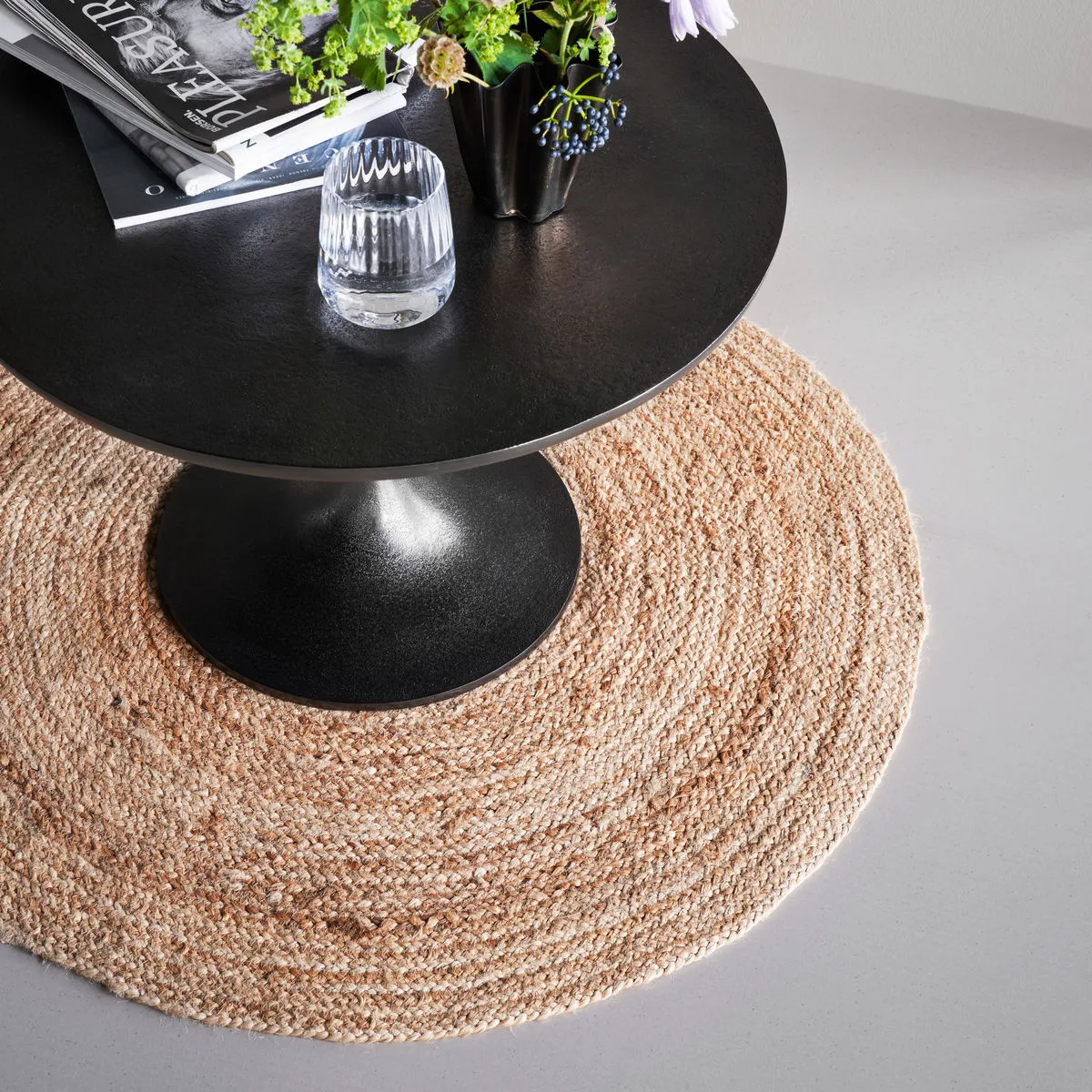 Tappeto Rugy Ø90 cm, Natur House Doctor