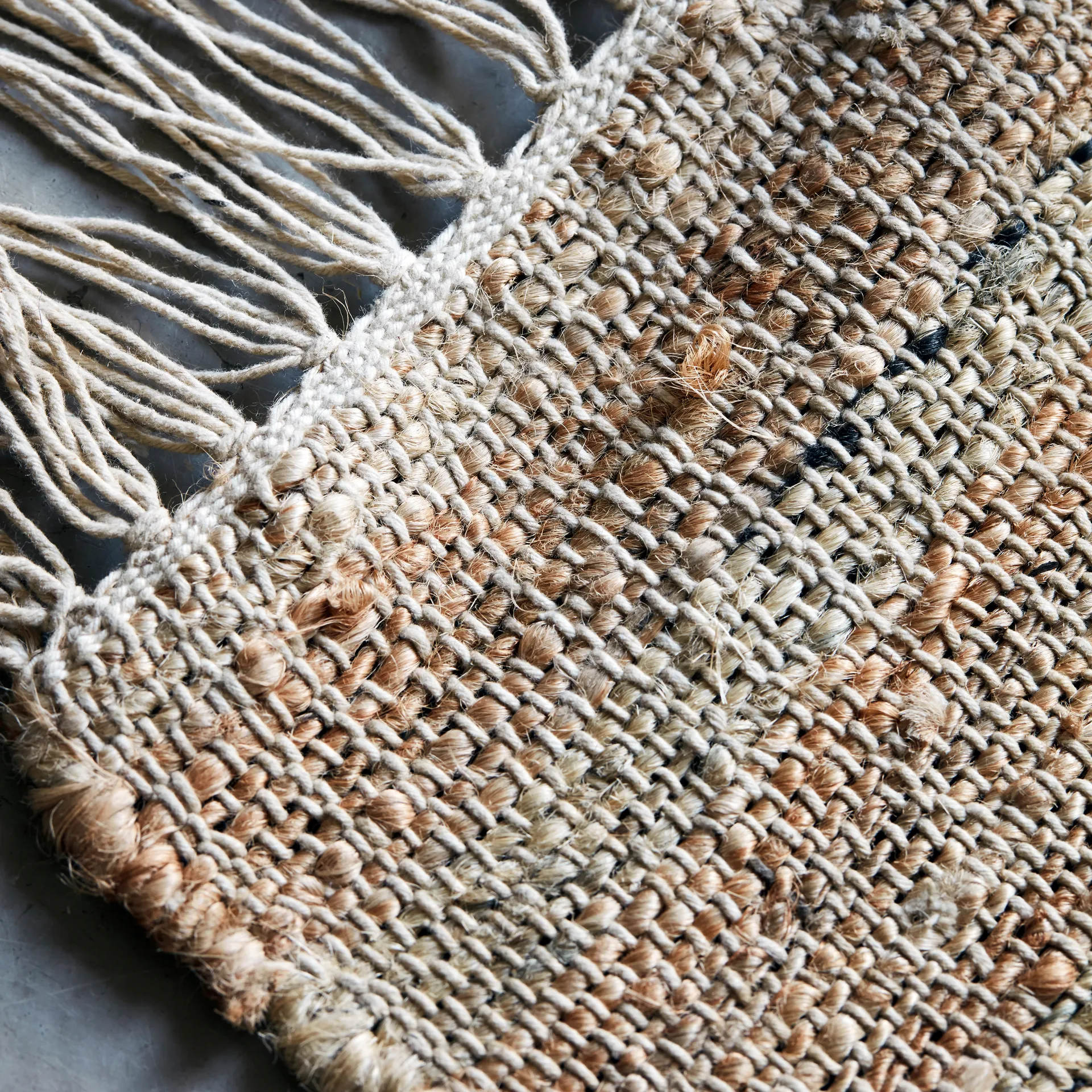 Tappeto Shriv, 250x250 cm, Sabbia House Doctor