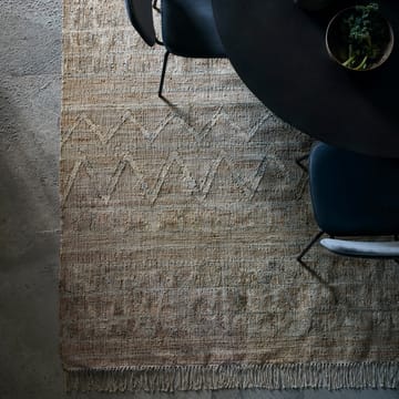 Tappeto Shriv, 250x250 cm - Sabbia - House Doctor