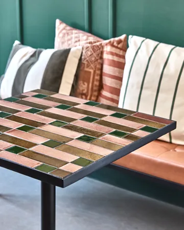 Tavolino da caffè Petit 62x62 cm - Beige-marrone - House Doctor