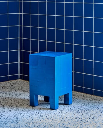 Tavolino laterale Brick  - Blu - House Doctor