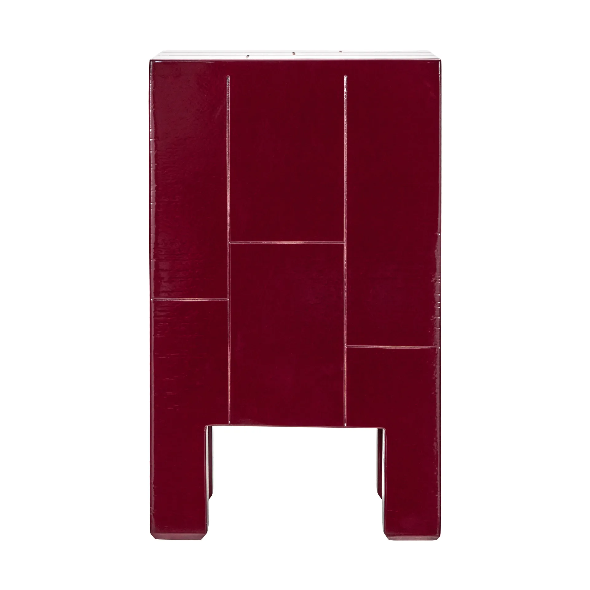 Tavolino laterale Brick , Rosso House Doctor