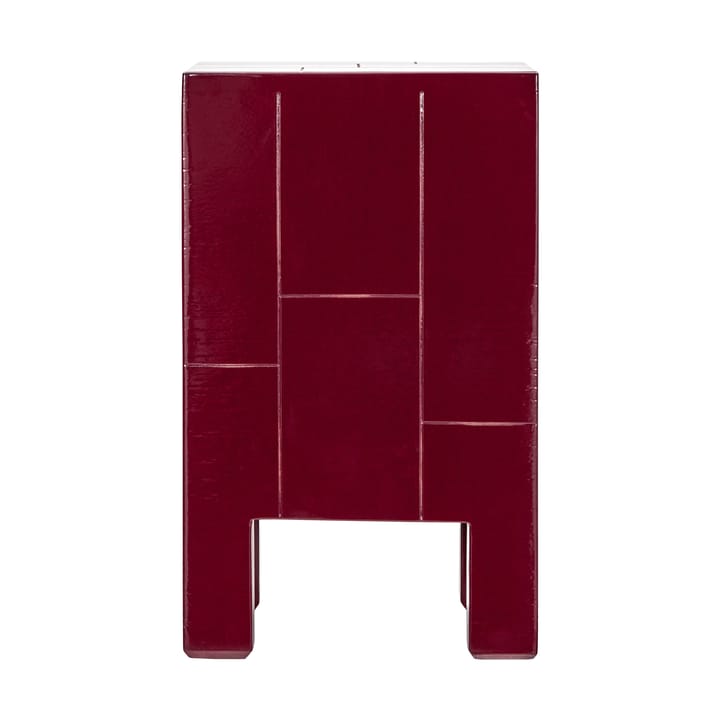 Tavolino laterale Brick  - Rosso - House Doctor