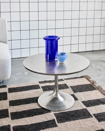 Tavolino laterale Pan - Finitura argento - House Doctor