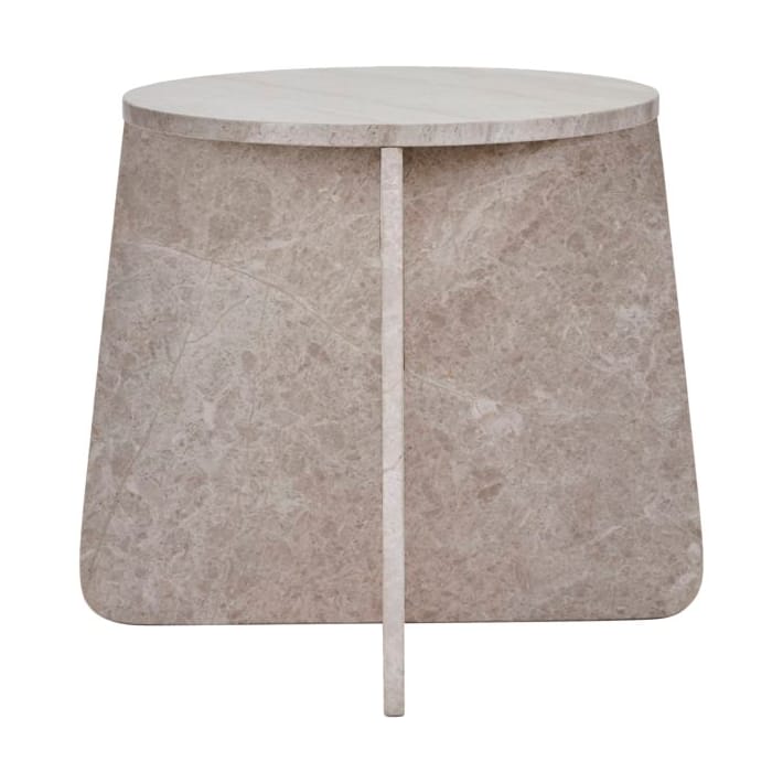 Tavolino Marb 48x48x40 cm - Marmo beige - House Doctor