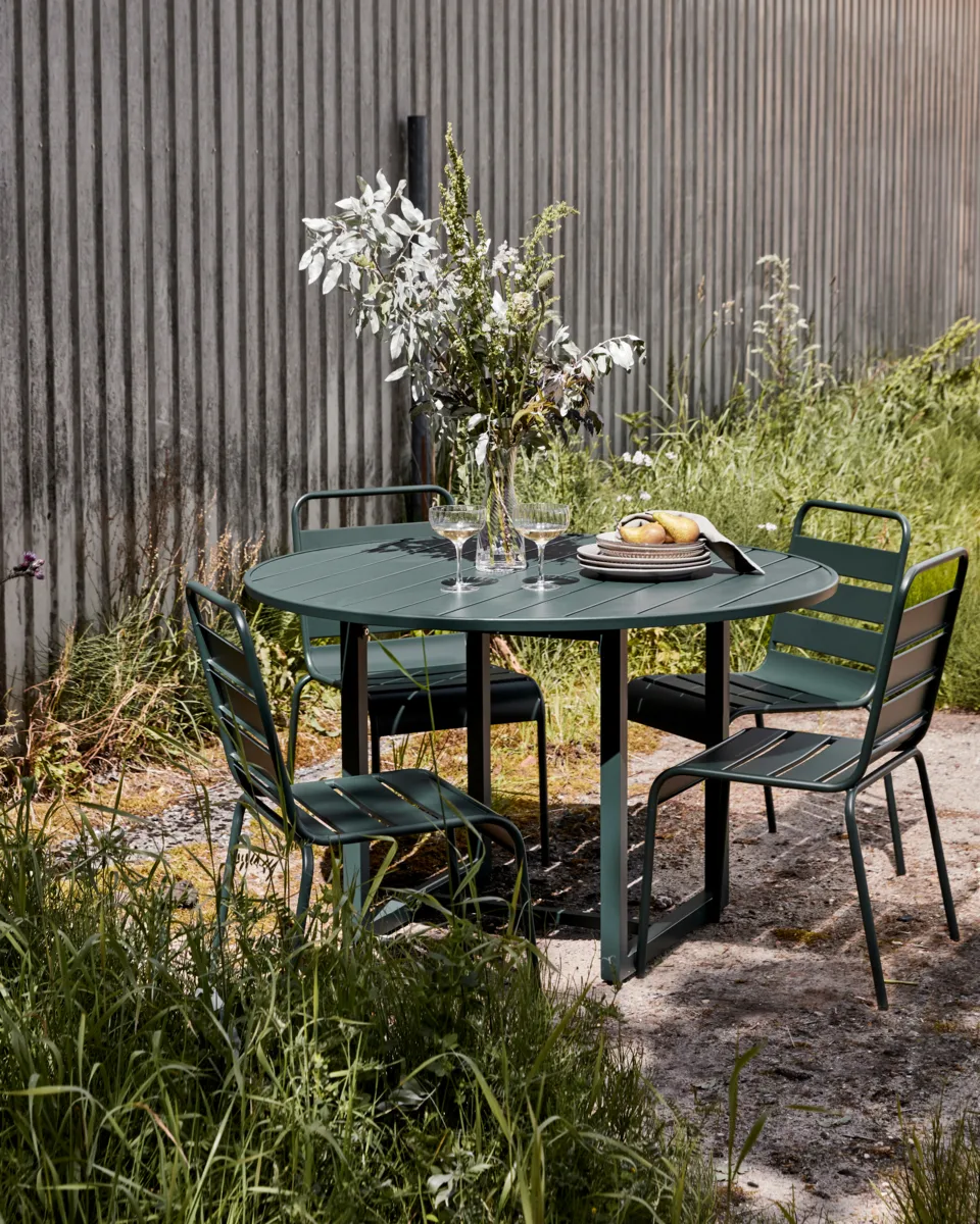 Tavolo Helo Ø120 cm, Verde House Doctor