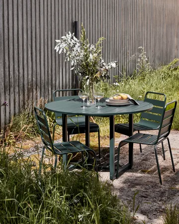 Tavolo Helo Ø120 cm - Verde - House Doctor