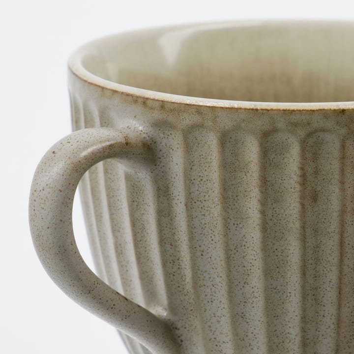 Tazza Pleat 34 cl, Grigio-marrone House Doctor