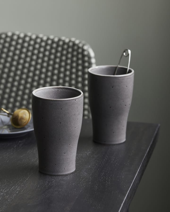 Tazza thermos Liss 14 cm confezione da 2 , Grigio scuro House Doctor
