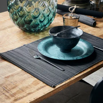 Tovaglietta Bamb 33x45 cm confezione da 4 - nero - House Doctor
