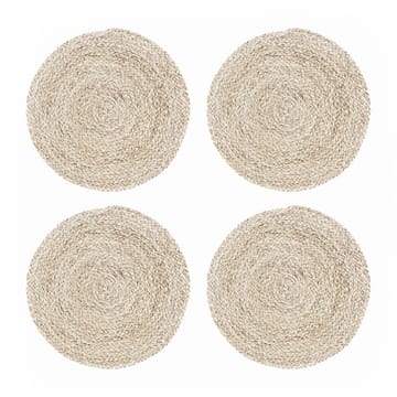 Tovaglietta Circle grass confezione da 4 - Naturale - House Doctor