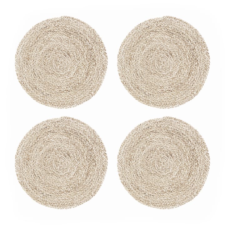 Tovaglietta Circle grass confezione da 4 - Naturale - House Doctor
