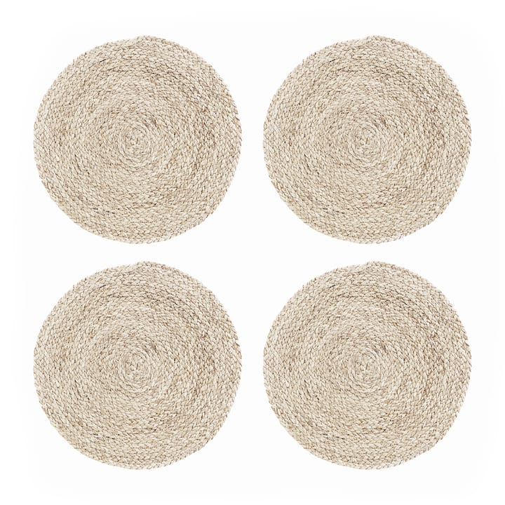 Tovaglietta Circle grass confezione da 4 - Naturale - House Doctor