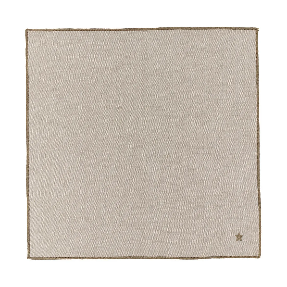 Tovagliolo Twinkle 40x40 cm, confezione da 4, Grigio talpa House Doctor