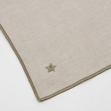 Tovagliolo Twinkle 40x40 cm, confezione da 4 - Grigio talpa - House Doctor