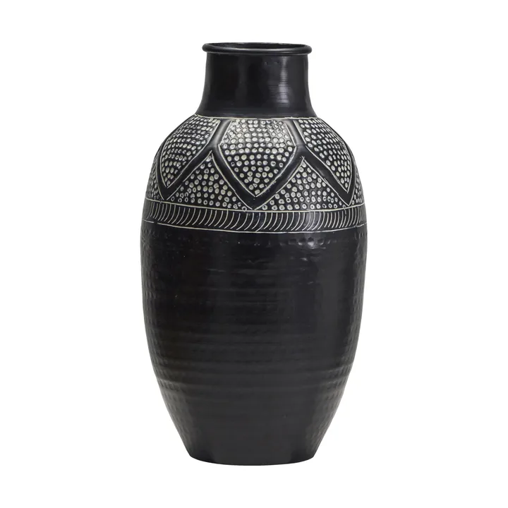 Vaso Bloss 38 cm - Nero - House Doctor