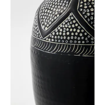 Vaso Bloss 38 cm - Nero - House Doctor