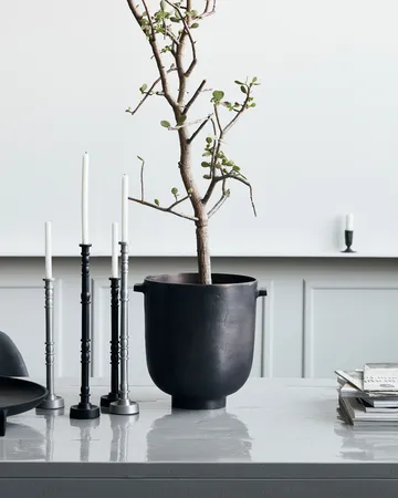 Vaso da fiori Foem Ø 25 cm - Ottone brunito - House Doctor