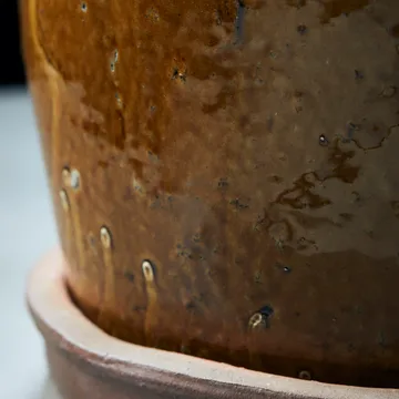 Vaso da fiori Khapt Ø 22 cm - marrone - House Doctor
