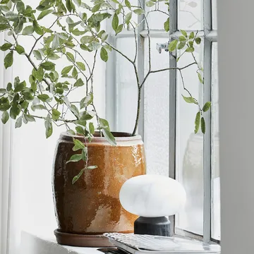 Vaso da fiori Khapt Ø 29 cm - marrone - House Doctor