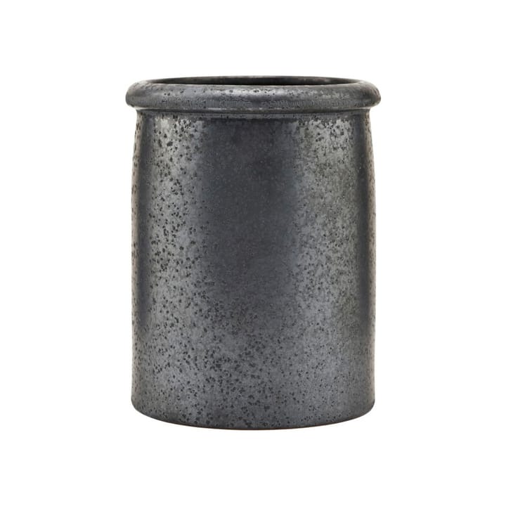 Vaso da fiori Pion Ø 11,5 cm - nero-marrone - House Doctor