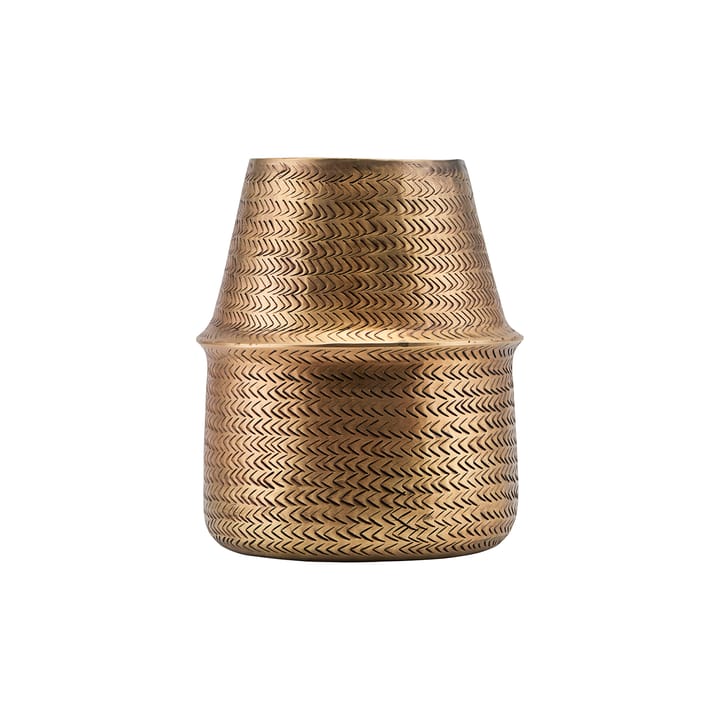 Vaso da fiori Rattan, ottone House Doctor
