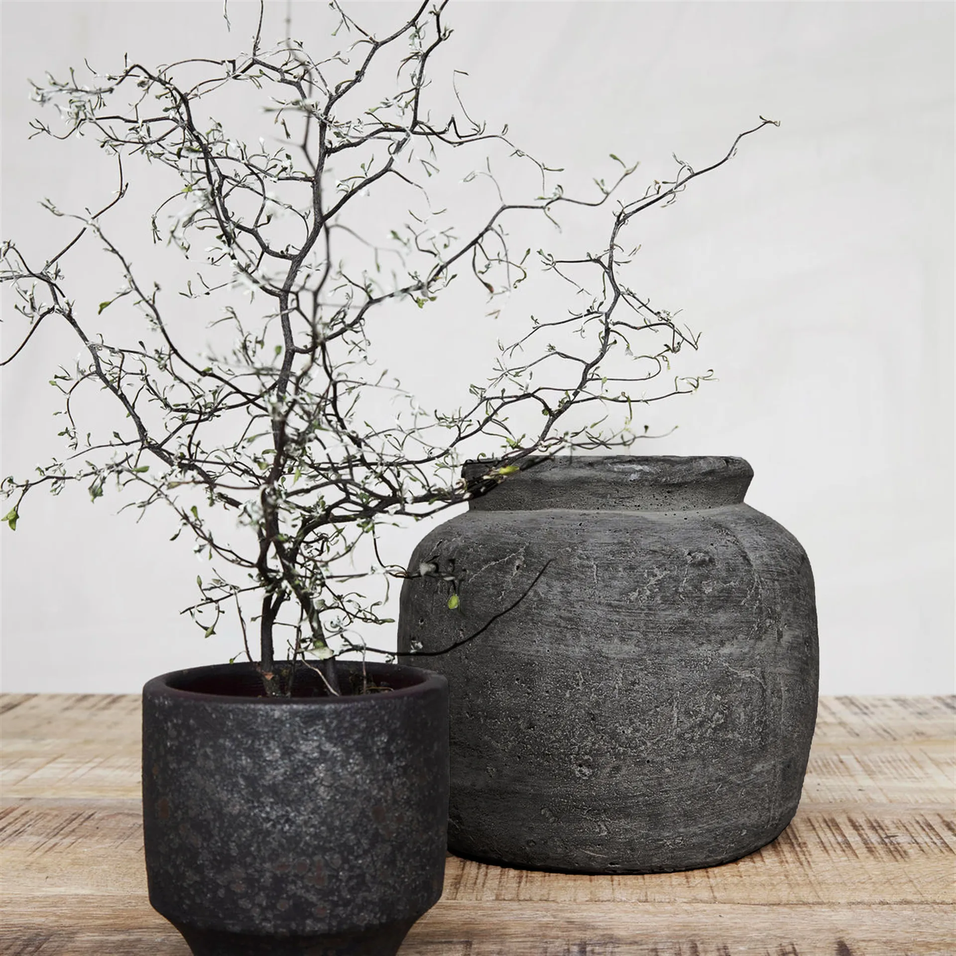 Vaso da fiori Rustic in terracotta, 18 cm House Doctor