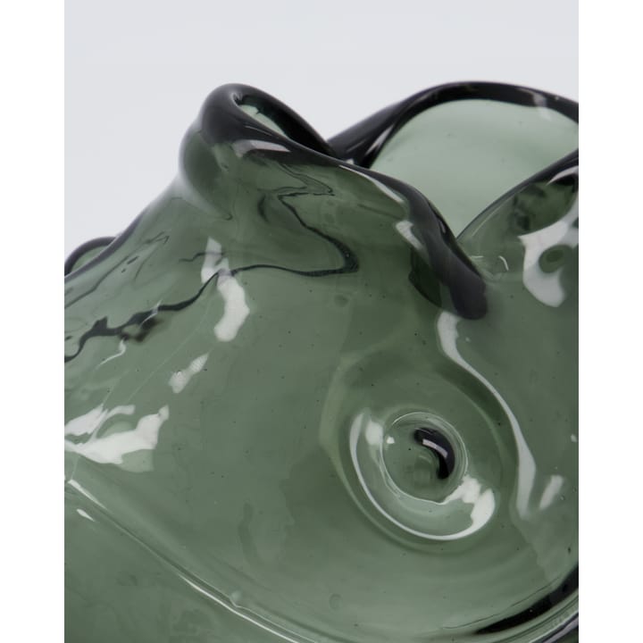 Vaso Fish 17,5 cm, Grigio fumoso House Doctor