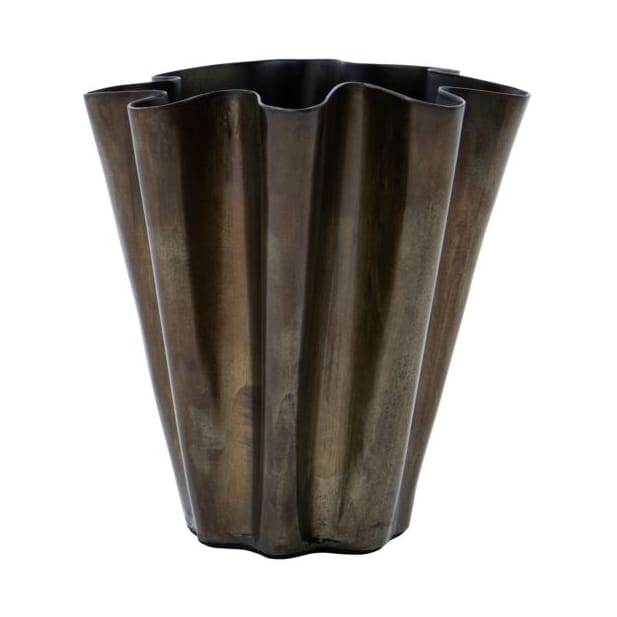 Vaso Flood 13 cm - Marrone antico  - House Doctor
