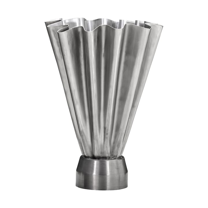 Vaso Flood Ø23 cm - Argento spazzolato - House Doctor