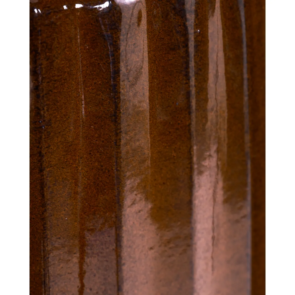 Vaso Groove 2 pezzi small, Marrone House Doctor