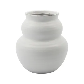 Vaso Juno 19 cm - bianco - House Doctor