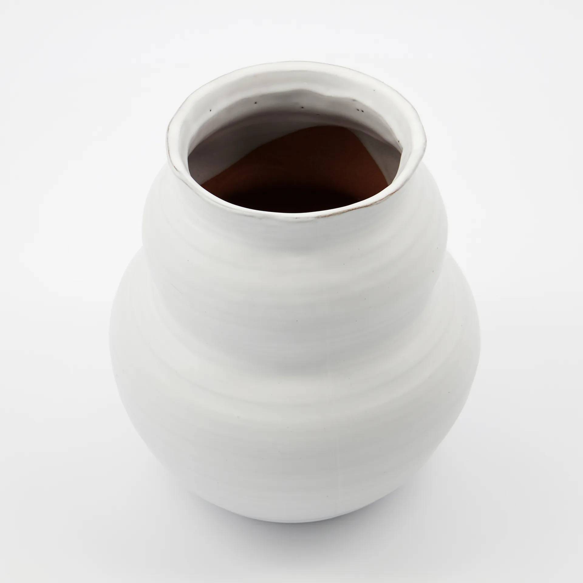 Vaso Juno 19 cm, bianco House Doctor